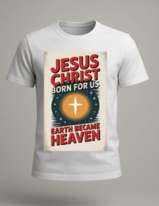 CHRISTAMAS RADIUM WHITE T-SHIRT