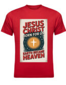 christmas radium RED t-shirt