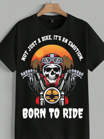 BORN TO RIDE RADIUM TSHIRT
