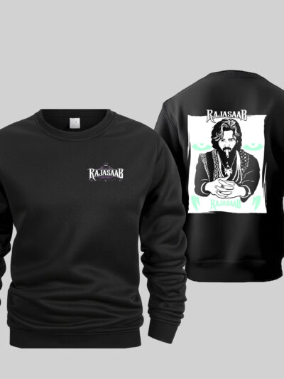 RAJASAAB (sitting) Full Sleeve Cotton Radium T-Shirt