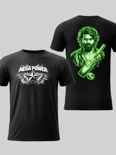 Ramcharn fan radium tshirt bat ball Half Sleevs