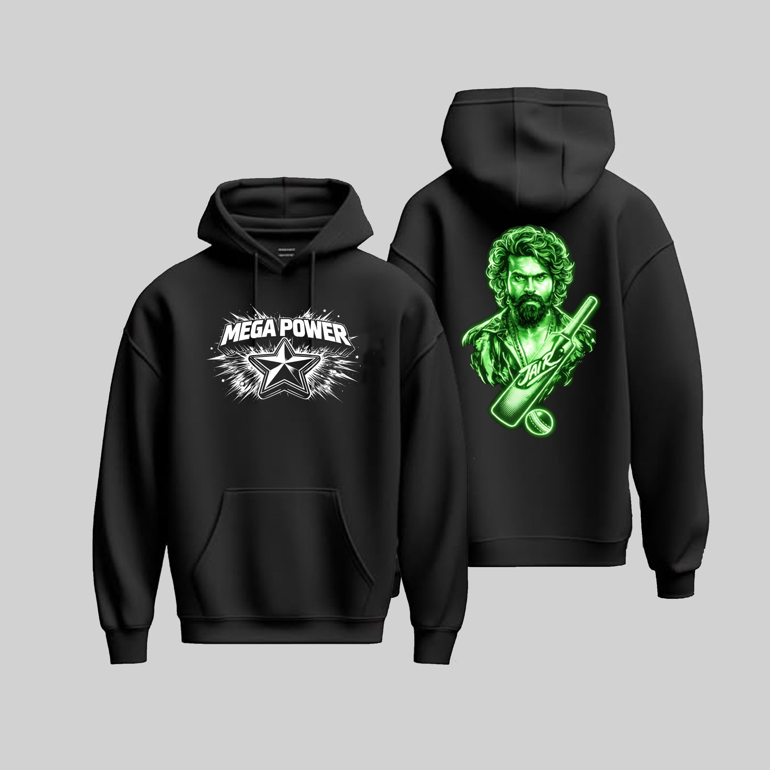 Ramcharn fan radium Hoodie bat ball